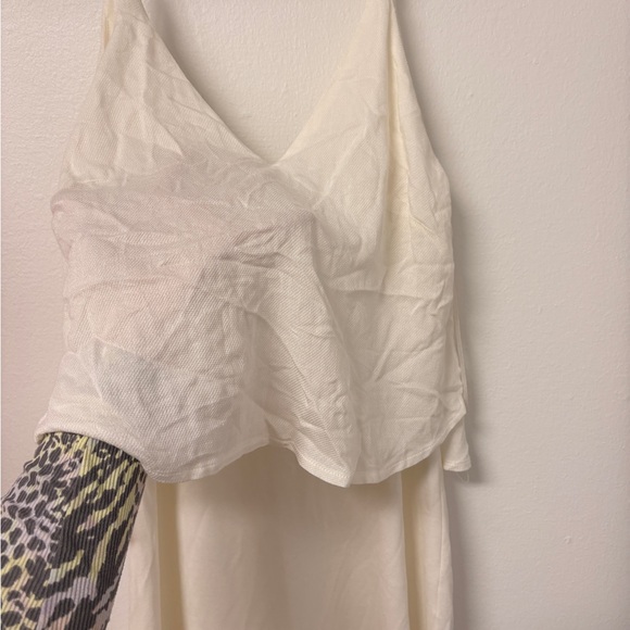 NWT Zara Women’s Fine strap Maxi Dress Size M spaghetti strap Summer Cocktail - Picture 2 of 7